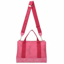 Fritzi aus Preußen Shopper|Schultertaschen<Fritzi x Frida Kahlo Shopper Tasche 40 cm pinki