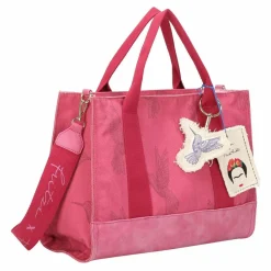 Fritzi aus Preußen Shopper|Schultertaschen<Fritzi x Frida Kahlo Shopper Tasche 40 cm pinki