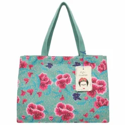 Fritzi aus Preußen Shopper|Schultertaschen<Fritzi x Frida Kahlo Easy01 Limited Shopper Tasche 46.5 cm flower green