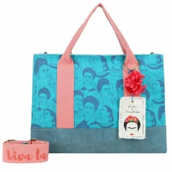 Fritzi aus Preußen Shopper|Schultertaschen<Fritzi x Frida Kahlo Shopper Tasche 40 cm frida heads