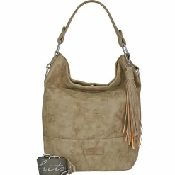 Sale Fritzi aus Preußen Fritzi51 Olga Vintage Schultertasche 40 cm jungle