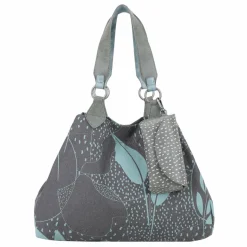 Hot Fritzi aus Preußen Izzy Medium Limited Leaves Schultertasche 42 cm anthra ice