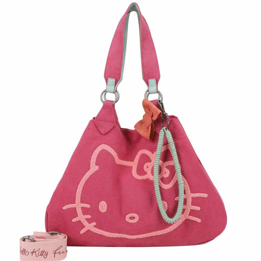 Fritzi aus Preußen Shopper|Schultertaschen<Izzy Medium Hello Kitty fritzi Canvas Shopper Tasche 42 cm pink