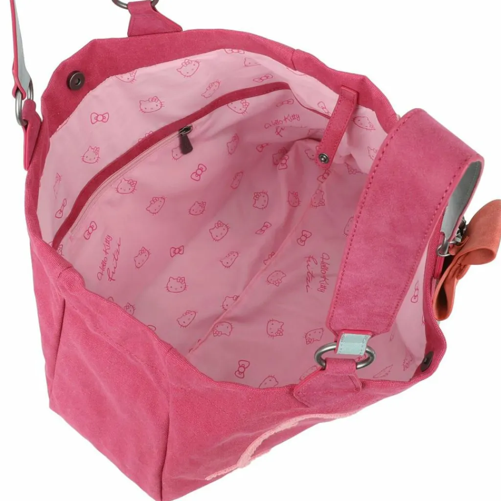 Fritzi aus Preußen Shopper|Schultertaschen<Izzy Medium Hello Kitty fritzi Canvas Shopper Tasche 42 cm pink