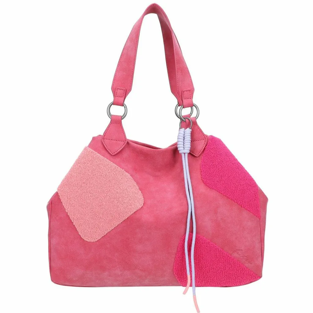Fritzi aus Preußen Schultertaschen|Henkeltaschen<Izzy Schultertasche 42 cm soft berry