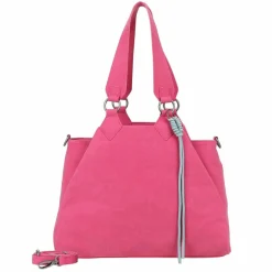 Sale Fritzi aus Preußen Maia Suede Jacky Shopper Tasche 40 cm soft pink