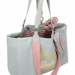 New Fritzi aus Preußen Malibu Denim Limited Barbie Izzy Medium Shopper Tasche 42 cm fresh blue
