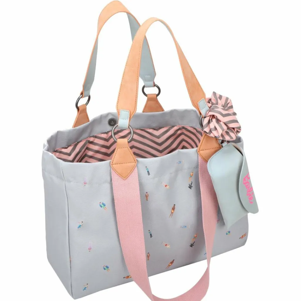 Best Fritzi aus Preußen Mini Ken Limited Barbie Izzy Medium Shopper Tasche 42 cm hellblau