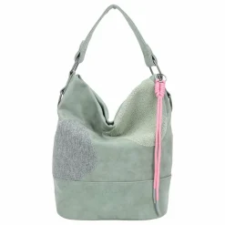 Fritzi aus Preußen Schultertaschen|Henkeltaschen<Olga Schultertasche 27 cm soft salbei