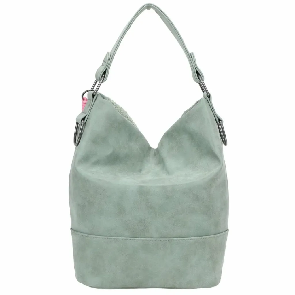 Fritzi aus Preußen Schultertaschen|Henkeltaschen<Olga Schultertasche 27 cm soft salbei