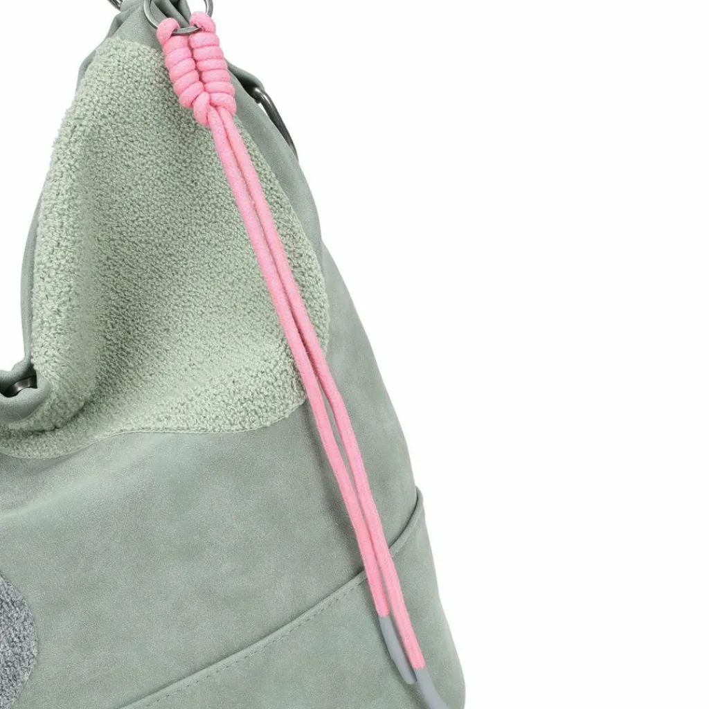 Fritzi aus Preußen Schultertaschen|Henkeltaschen<Olga Schultertasche 27 cm soft salbei