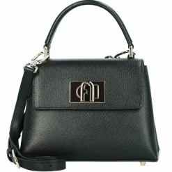 Hot Furla 1927 Handtasche Leder 21 cm nero