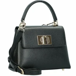 Hot Furla 1927 Handtasche Leder 21 cm nero