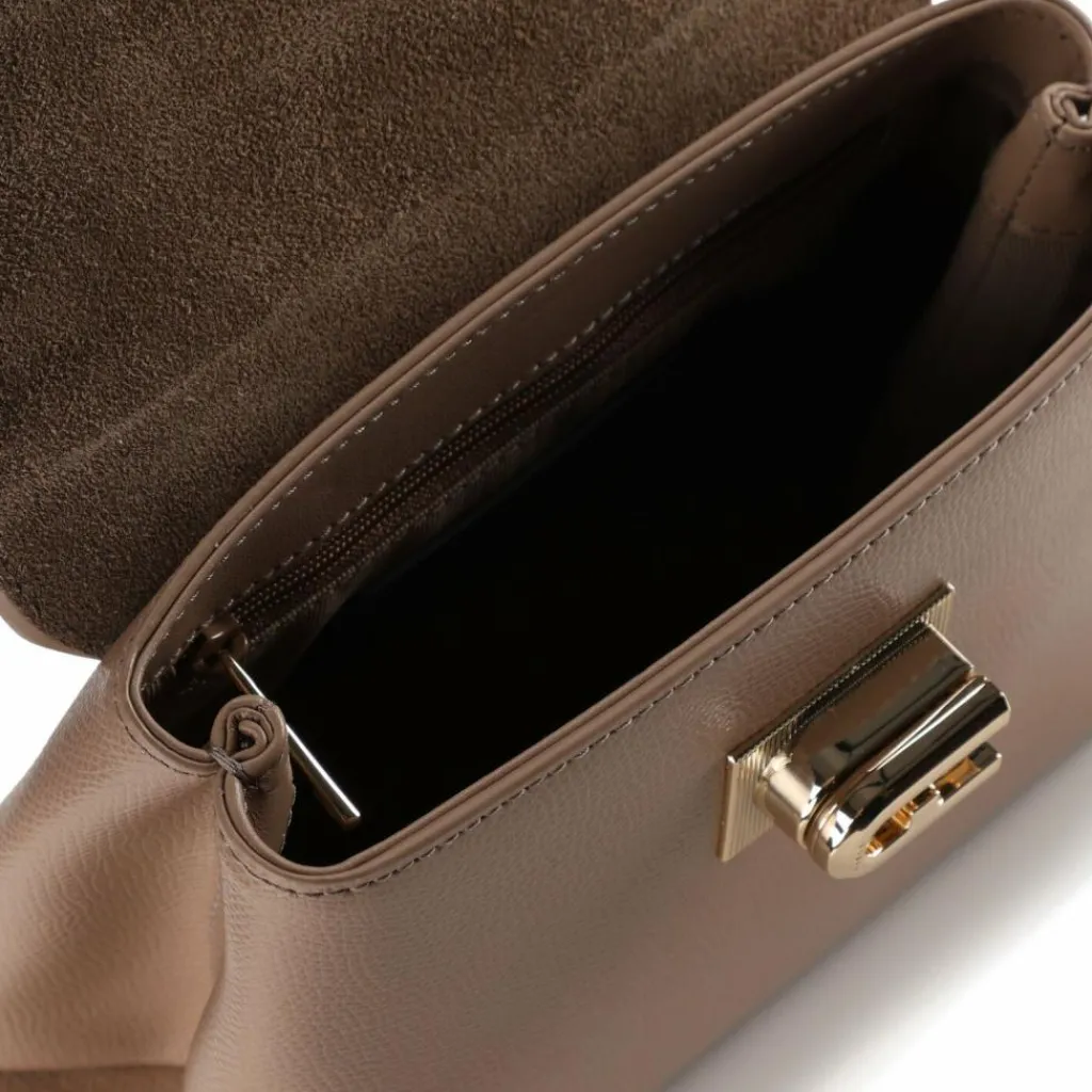 Hot Furla 1927 Handtasche Leder 21 cm greige 1