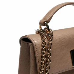 Furla Mini Bags|Henkeltaschen<1927 Mini Bag Handtasche Leder 18 cm greige