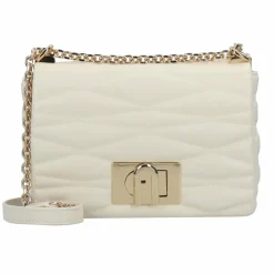 Furla Schultertaschen<1927 Schultertasche Leder 22 cm panna