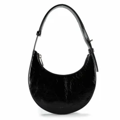 Furla Schultertaschen|Henkeltaschen<Delizia Schultertasche Leder 19 cm nero