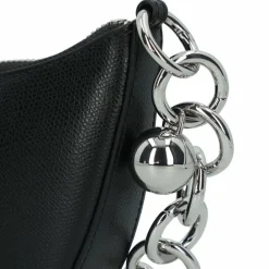 Furla Henkeltaschen|Schultertaschen<Delizia Schultertasche Leder 20 cm nero