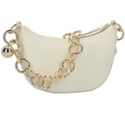 Furla Henkeltaschen|Schultertaschen<Delizia Schultertasche Leder 20 cm panna