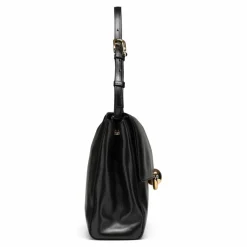 Furla Henkeltaschen|Schultertaschen<Domus Schultertasche M Leder 32 cm nero