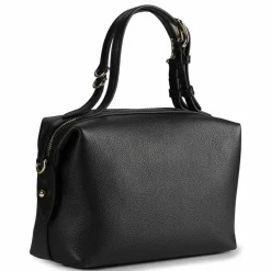 Furla Henkeltaschen<Double Handtasche Leder 23 cm nero