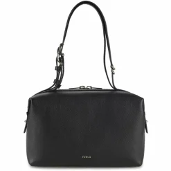 Furla Umhängetaschen<Double Umhängetasche M Leder 22.5 cm nero