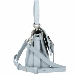 Furla Henkeltaschen<Flow Handtasche Leder 21 cm nuvola