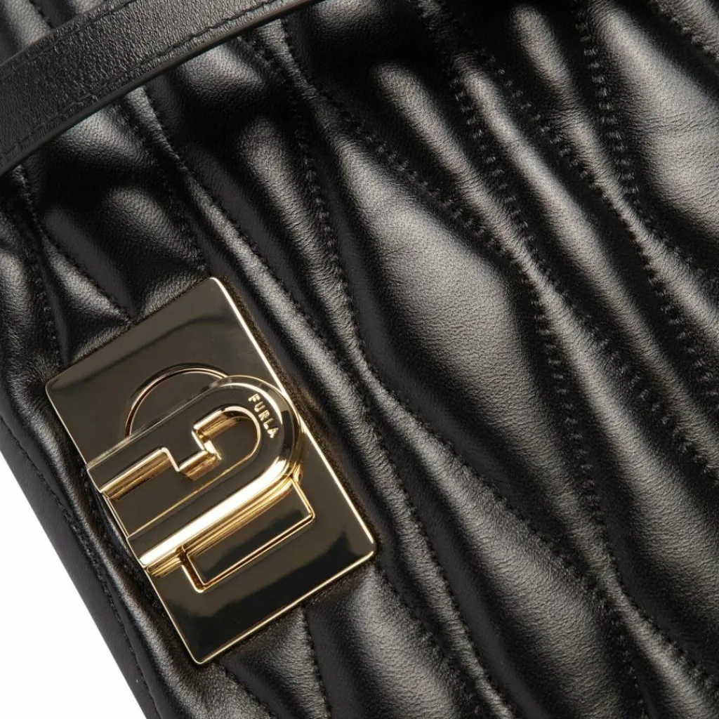 Online Furla 1927 Umhängetasche Leder 28 cm nero