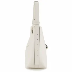 New Furla Goccia Schultertasche S Leder 24 cm panna