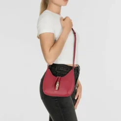 Furla Goccia Schultertasche Leder 22 cm