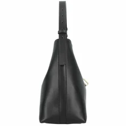 Best Furla Goccia Schultertasche Leder 30 cm nero