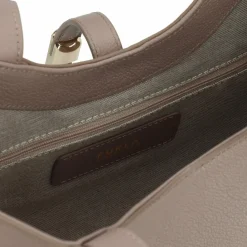 Furla Goccia Shopper Tasche S Leder 28 cm stucco gray-mauve
