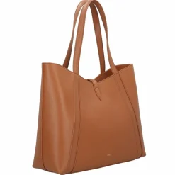 Furla Shopper|Schultertaschen<Goccia Shopper Tasche L Leder 37 cm brandy
