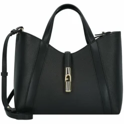 Furla Shopper|Schultertaschen<Goccia Shopper Tasche S Leder 28 cm nero