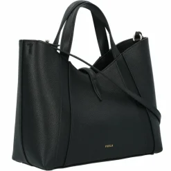 Furla Shopper|Schultertaschen<Goccia Shopper Tasche S Leder 28 cm nero
