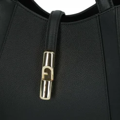 Furla Shopper|Schultertaschen<Goccia Shopper Tasche S Leder 28 cm nero