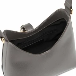 Outlet Furla Iride Mini Bag Schultertasche Leder 18 cm urban gray 1