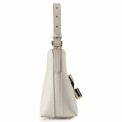 Online Furla Iride Mini Bag Schultertasche Leder 18 cm panna 1