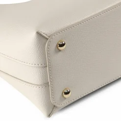 Online Furla Iride Mini Bag Schultertasche Leder 18 cm panna 1