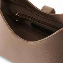 New Furla Iride Mini Bag Schultertasche Leder 18 cm greige