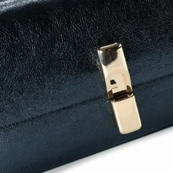 New Furla Iride Umhängetasche S Leder 24 cm grigio blu
