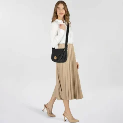 Furla Lotus Umhängetasche Leder 20 cm