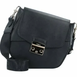 Furla Umhängetaschen<Metropolis Umhängetasche Leder 18 cm nero