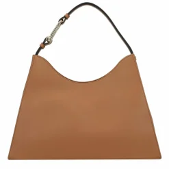 Discount Furla Nuvola Schultertasche Leder 40 cm brandy