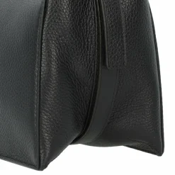 Furla Henkeltaschen|Schultertaschen<Nuvola Schultertasche Leder 21 cm nero