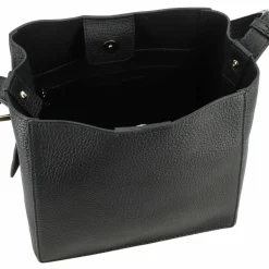 Furla Henkeltaschen|Schultertaschen<Nuvola Schultertasche Leder 21 cm nero