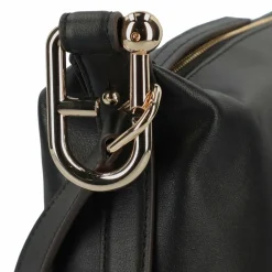 Furla Nuvola Schultertasche Leder 28 cm nero