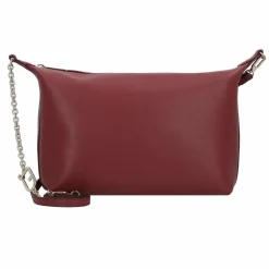 Outlet Furla Nuvola Schultertasche Leder 20.5 cm ciliegia