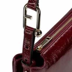 Sale Furla Nuvola Umhängetasche Leder 24 cm rubino