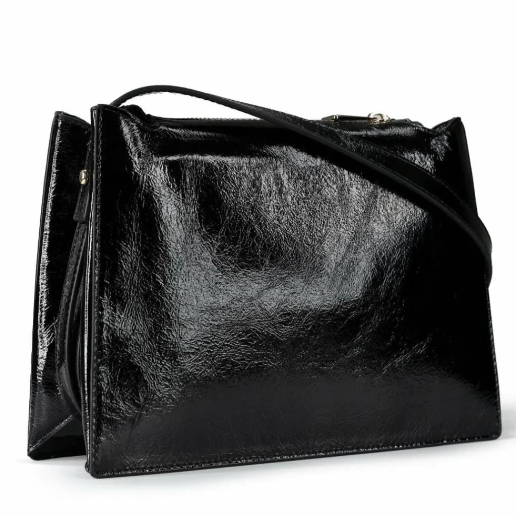 Sale Furla Nuvola Umhängetasche Leder 24 cm nero